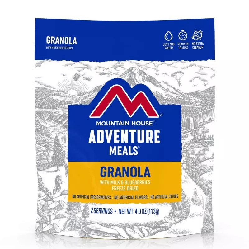 MOUNTAIN HOUSE Granola with Milk and Blueberries Pouch