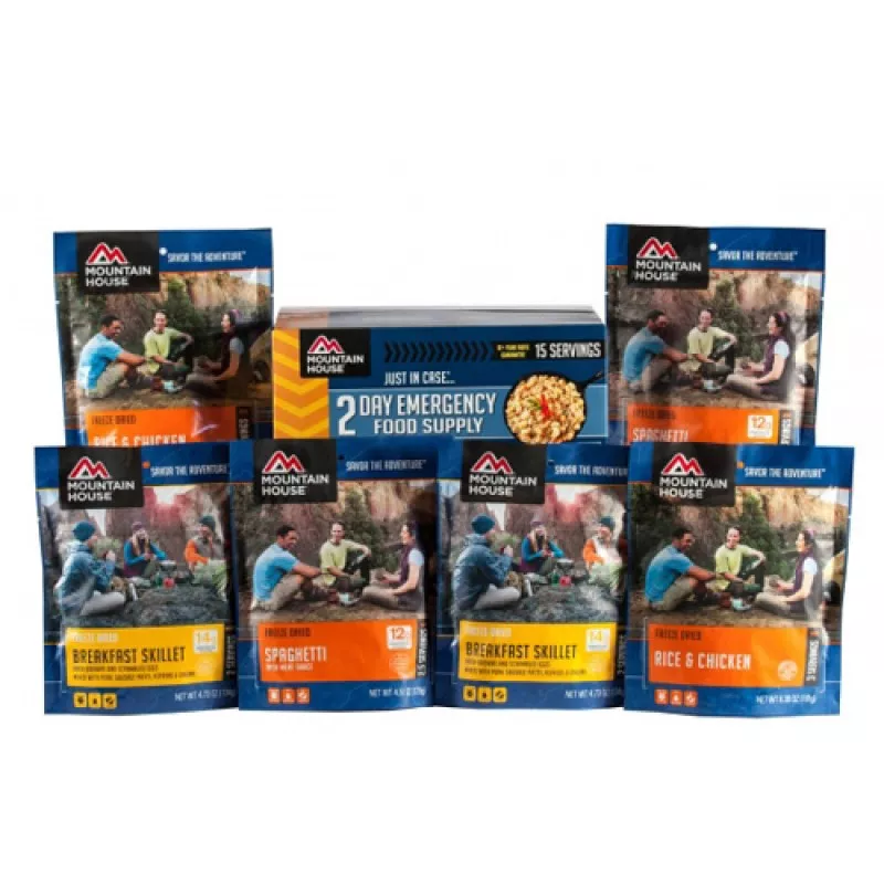 MOUNTAIN HOUSE Just In Case 2-day EmergencyKit 6 Pchs