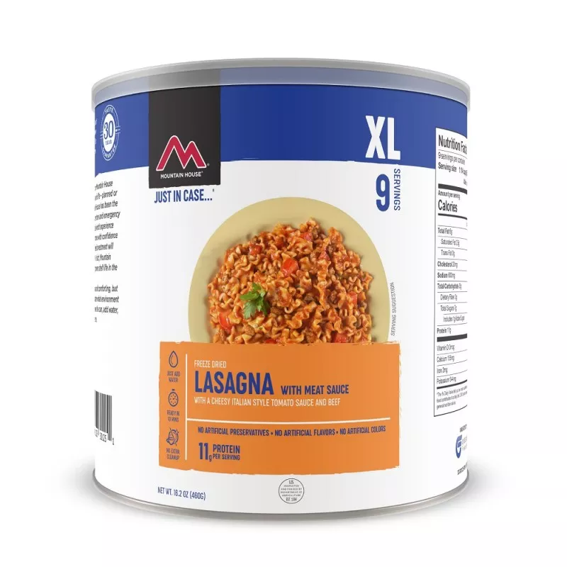 MOUNTAIN HOUSE Lasagna with Meat Sauce #10 Can