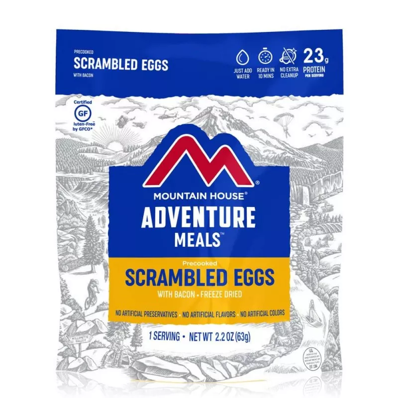 MOUNTAIN HOUSE Scrambled Eggs with Bacon Pouch