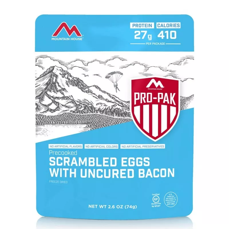MOUNTAIN HOUSE Scrambled Eggs with Bacon Pro-Pak