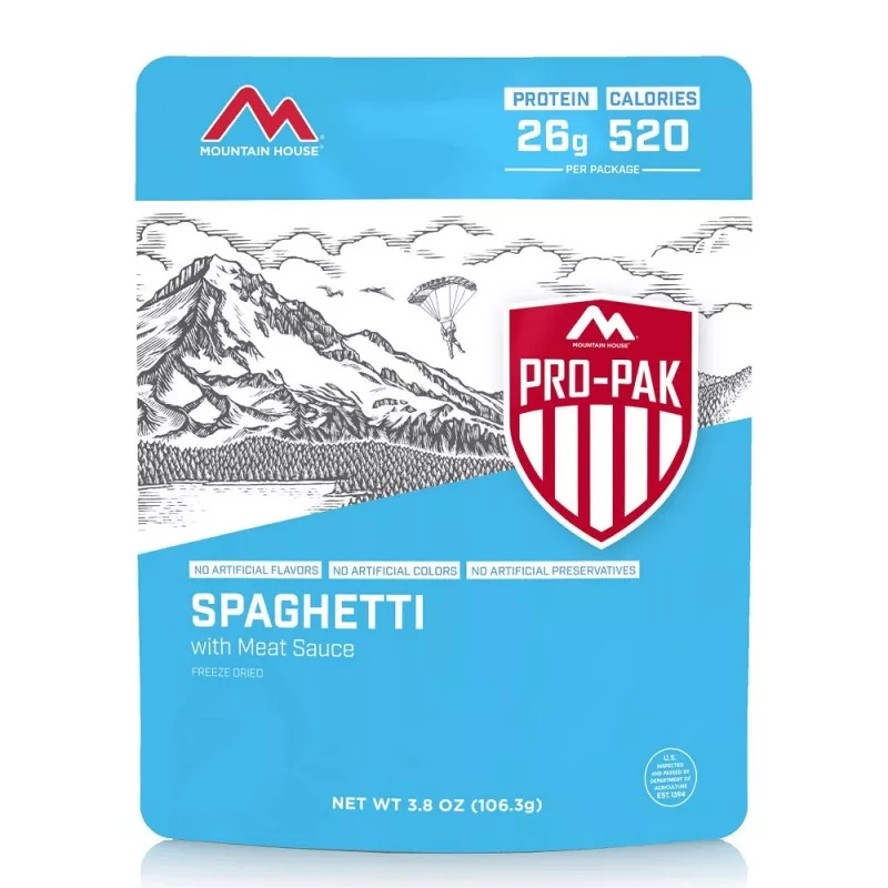 MOUNTAIN HOUSE Spaghetti with Meat Sauce Pro-Pak
