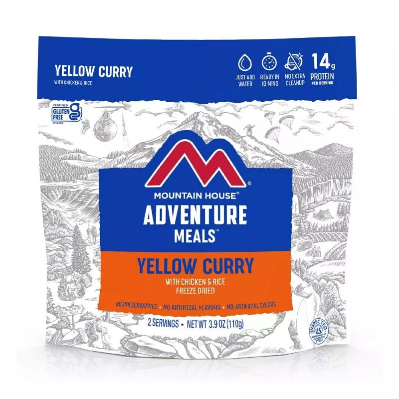 MOUNTAIN HOUSE Yellow Curry with Chicken & Rice Pouch