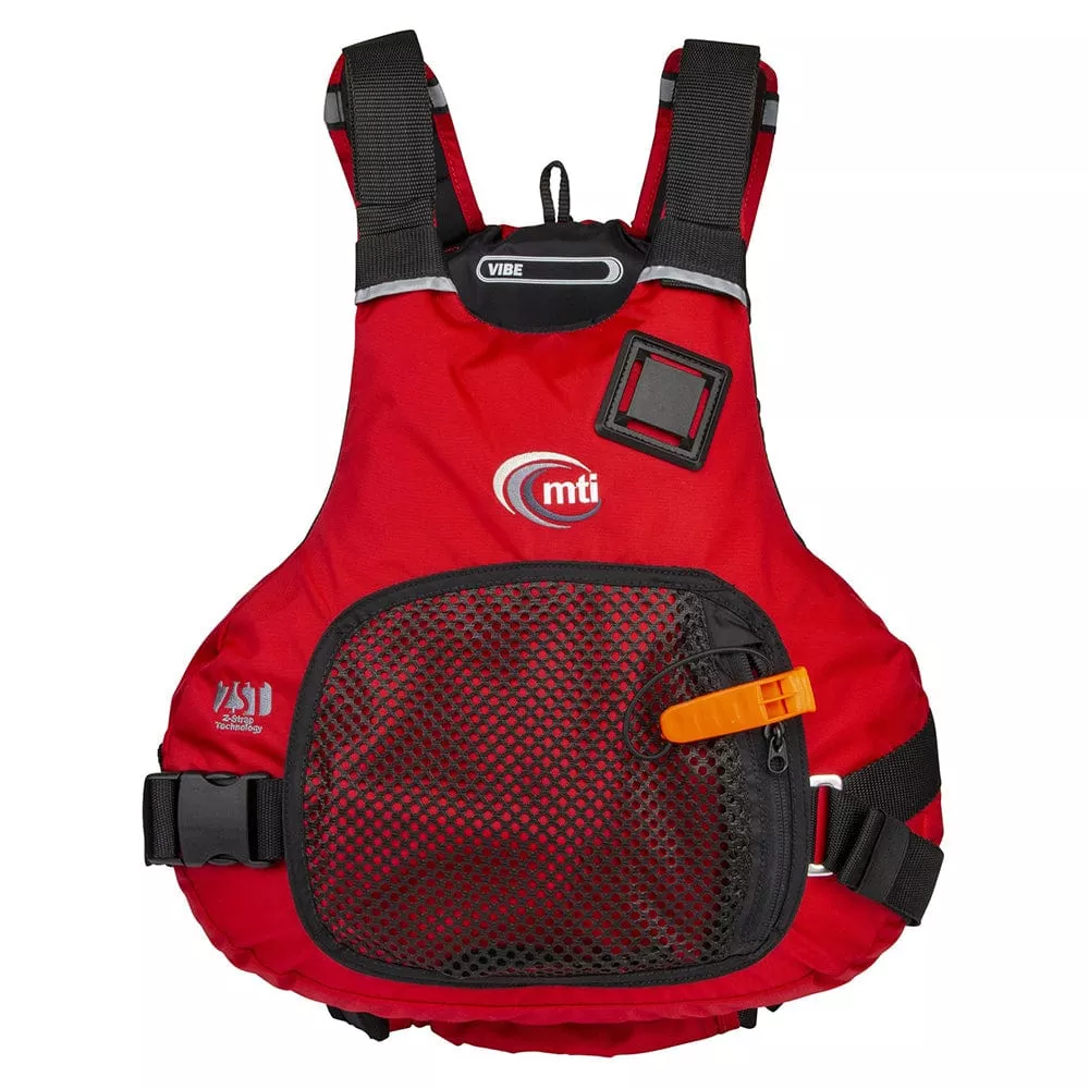 MTI Vibe Life Jacket – Red – Small/Medium