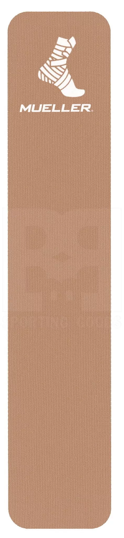Mueller Kinesiology Tape 20 Pre-Cut I-Strips (1 Roll- Beige )