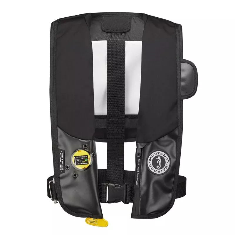 Mustang HIT Inflatable PFD f/Law Enforcement – Black – Manual