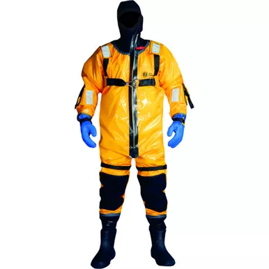 Mustang Ice Commander Gold Rescue Suit, Adult Universal