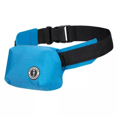 Mustang Minimalist Azure Blue Inflatable Belt Pack