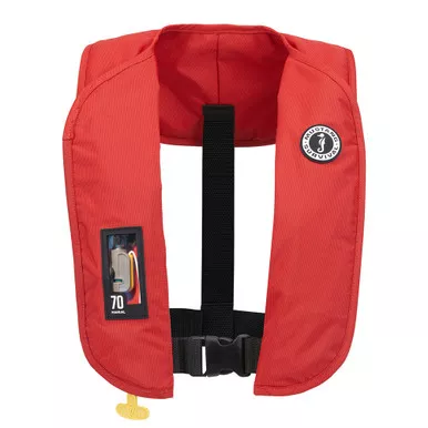 Mustang MIT 70 Red Manual Inflatable PFD