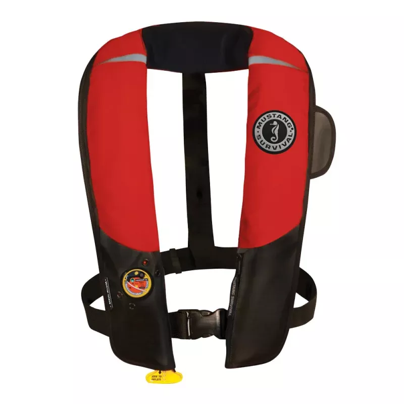Mustang Pilot 38 Inflatable PFD – Red/Black – Manual