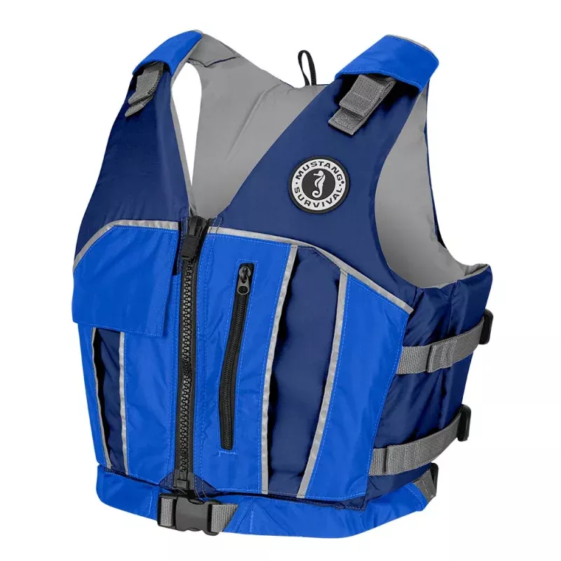 Mustang Reflex Foam Vest – Royal Blue/Navy – Medium/Large