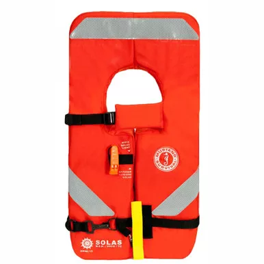 Mustang SOLAS Type 1 Orange Adult Life Jacket