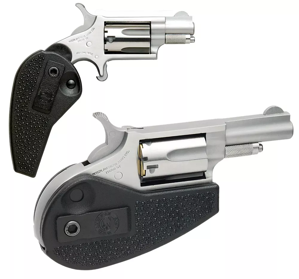 NAA Mini Revolver Combo 22LR/22WMR 1 1/8″ Mt Stainless