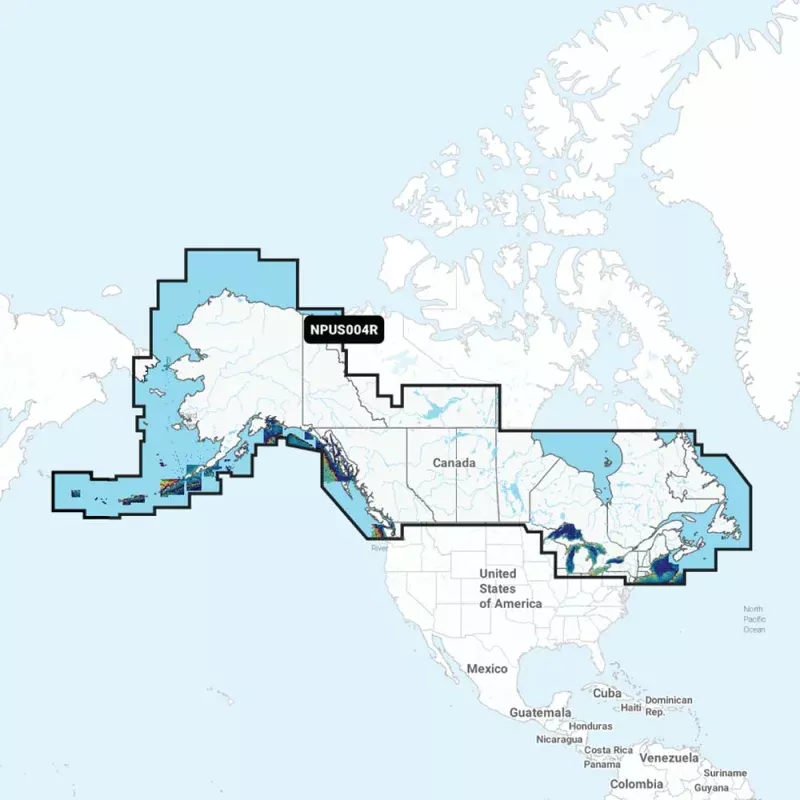 Navionics Platinum+ NPUS004R – CanadaAlaska