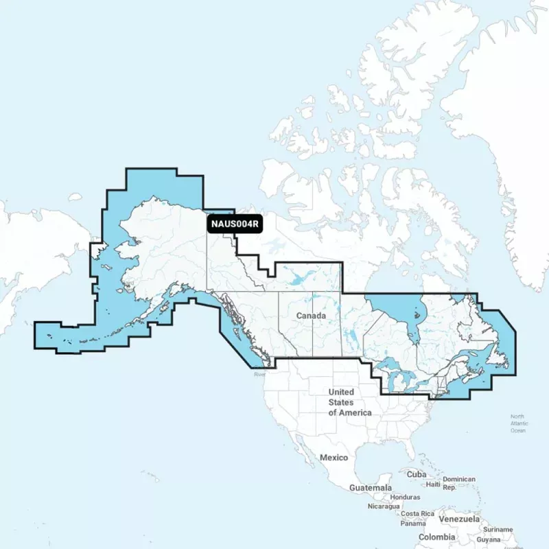 Navionics u200bNAUS004R – CanadaAlaska – Navionics+u200b