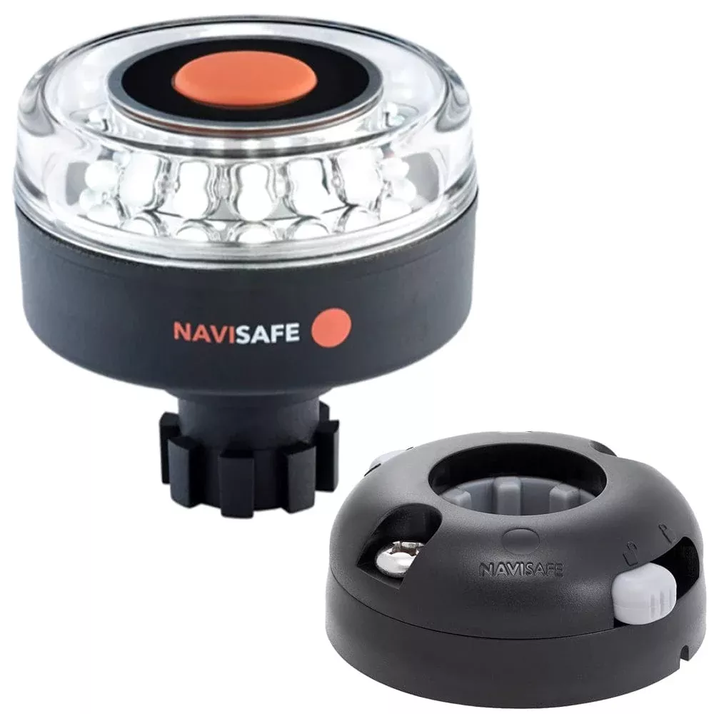Navisafe Navilight 360° 2NM w/Navibolt Base & Horizontal Mount – Black