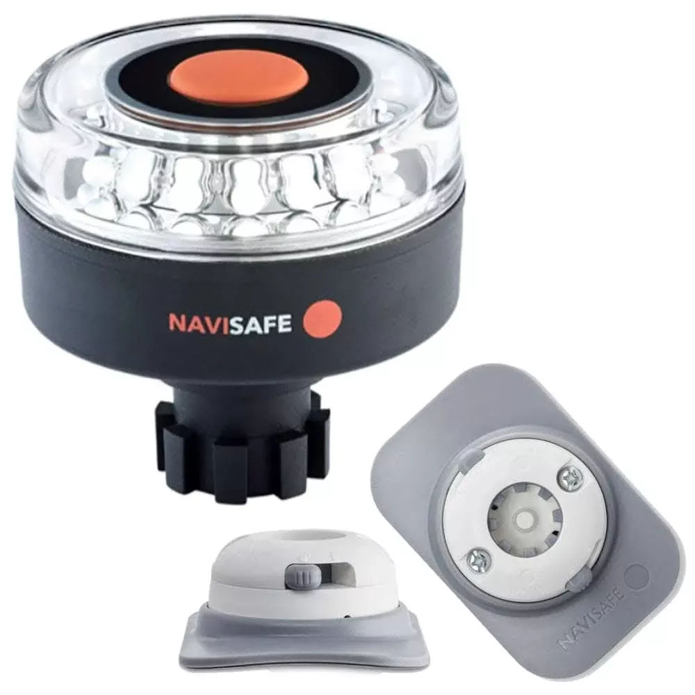 Navisafe Navilight 360° 2NM w/Navibolt Base & RIB Mount - White - 042KIT4