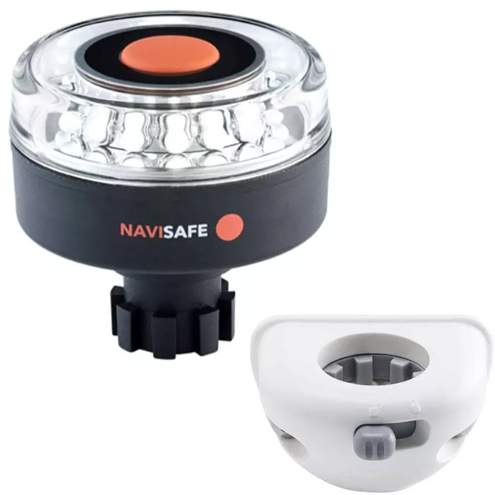 Navisafe Navilight 360° 2NM w/Navibolt Base & Vertical Mount - White - 042KIT6