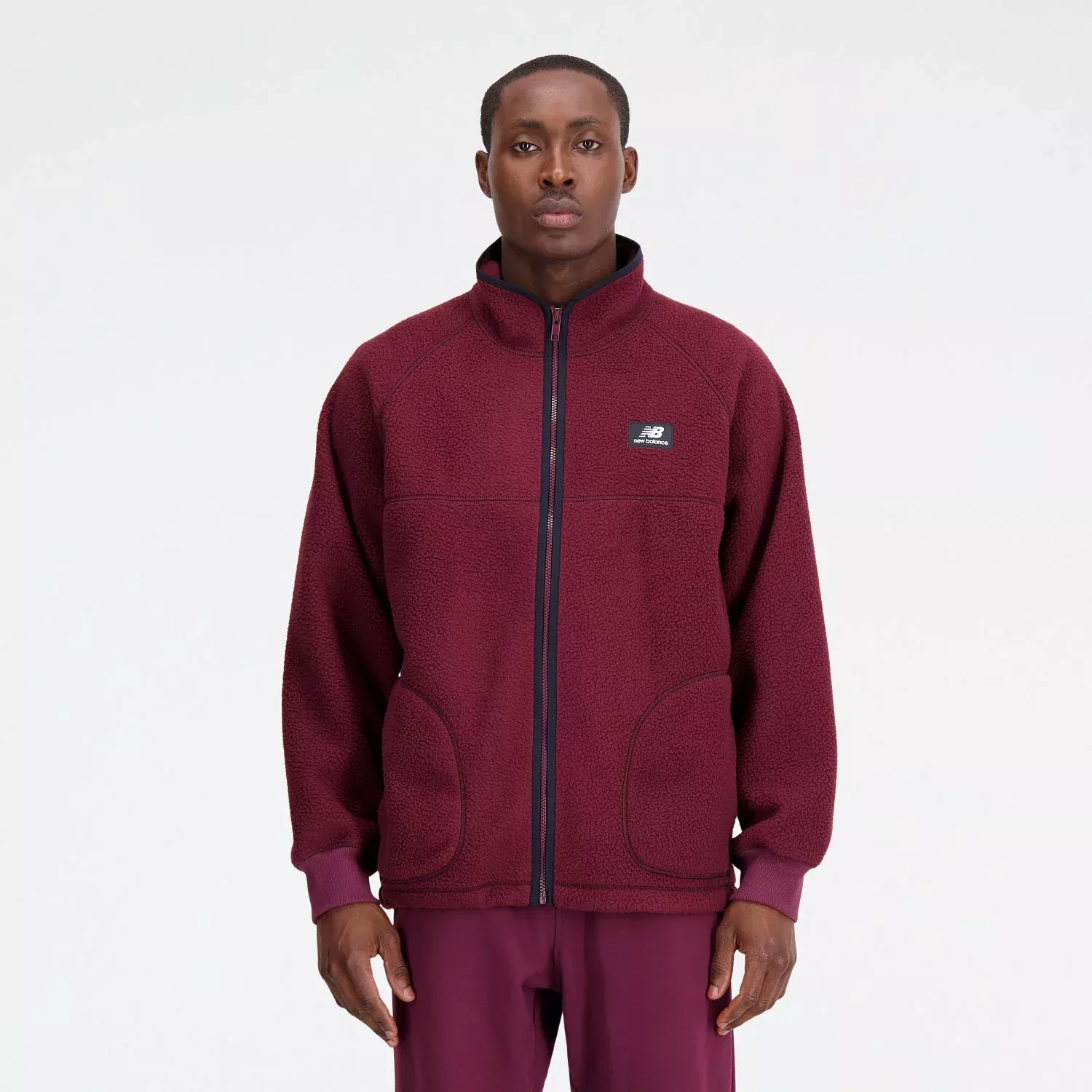New Balance Men's Athletics Polar Fleece Full Zip