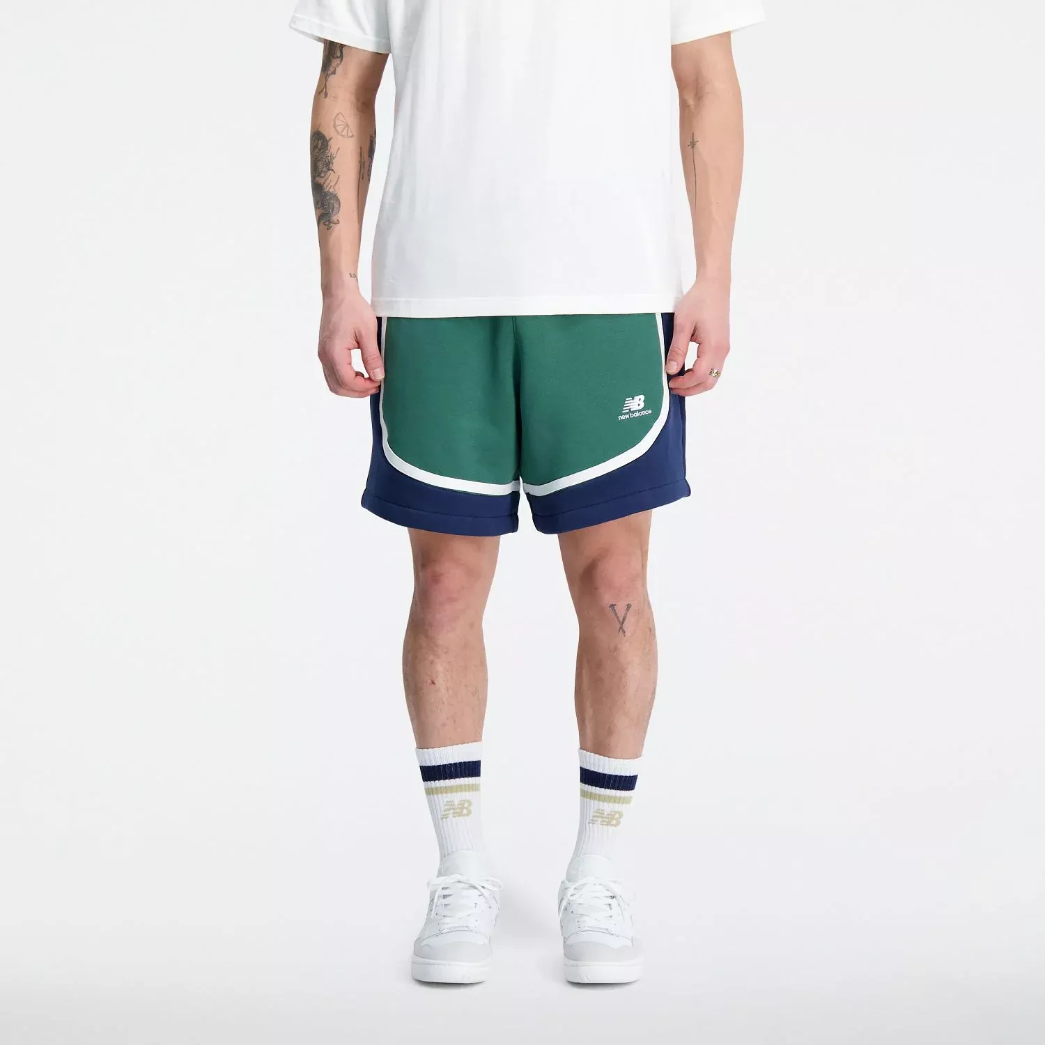 New Balance Men’s Hoops Fleece Shorts