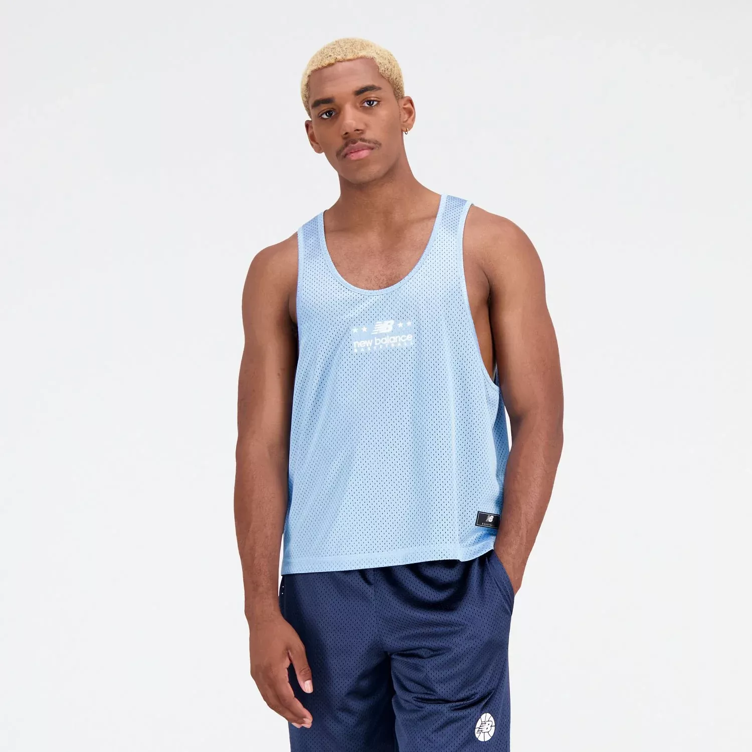 New Balance Men’s Hoops Jersey Sleeveless Tank