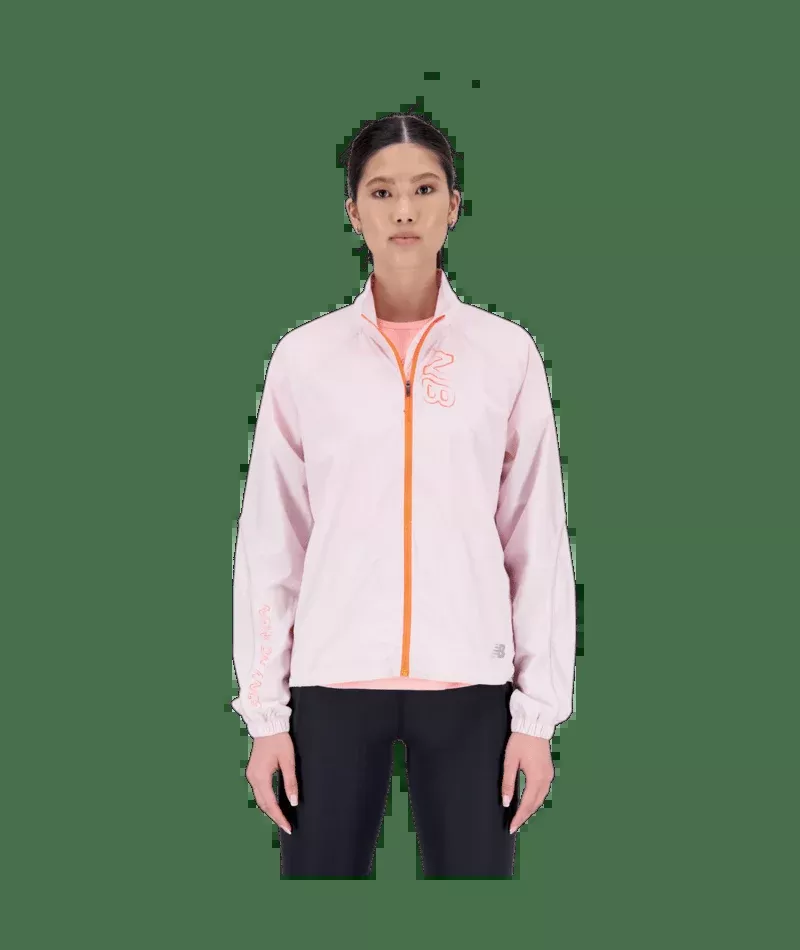 New Balance Women’s Printed Impact Run Light Pack Jacket