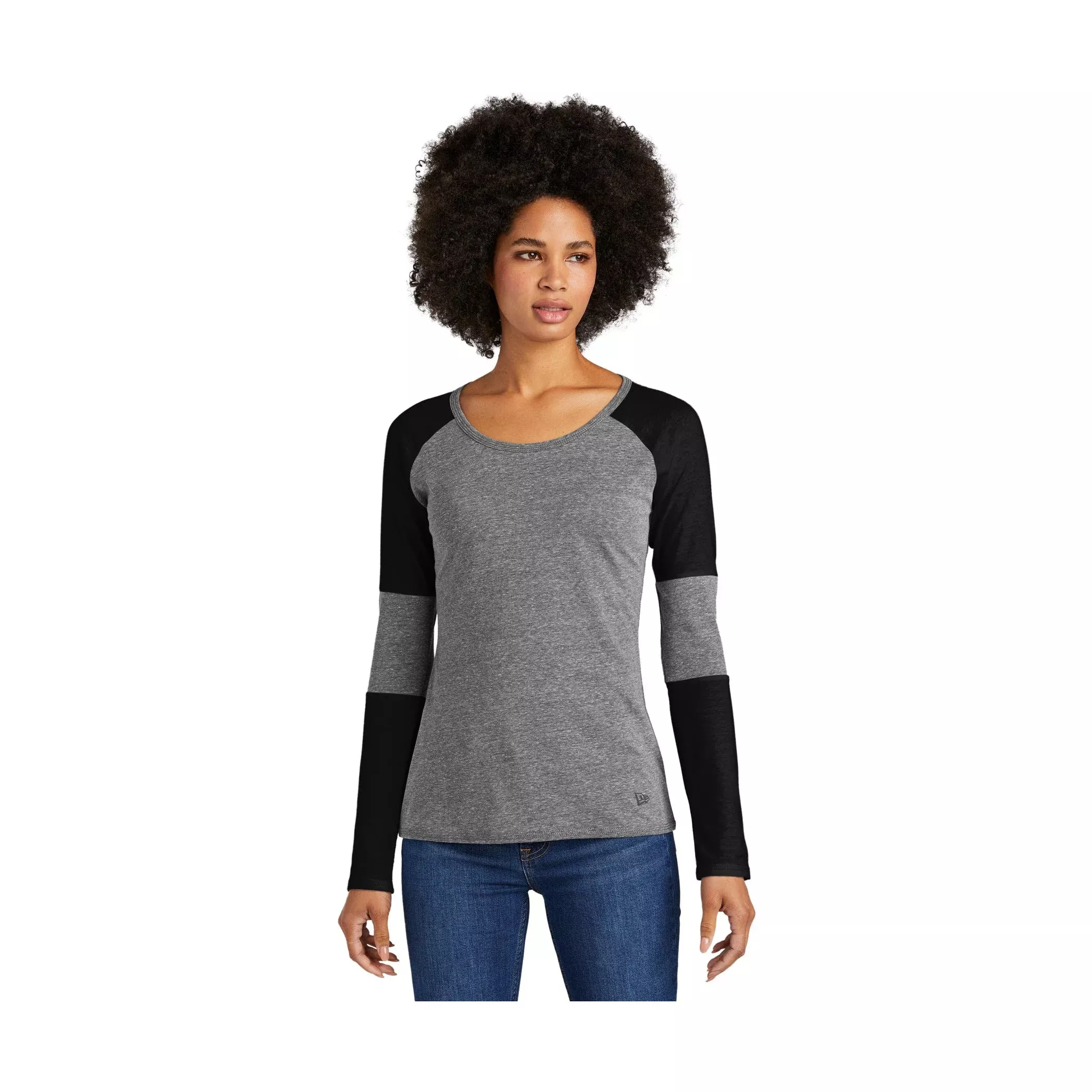 New Era Women'sTri-Blend Performance Baseball Tee