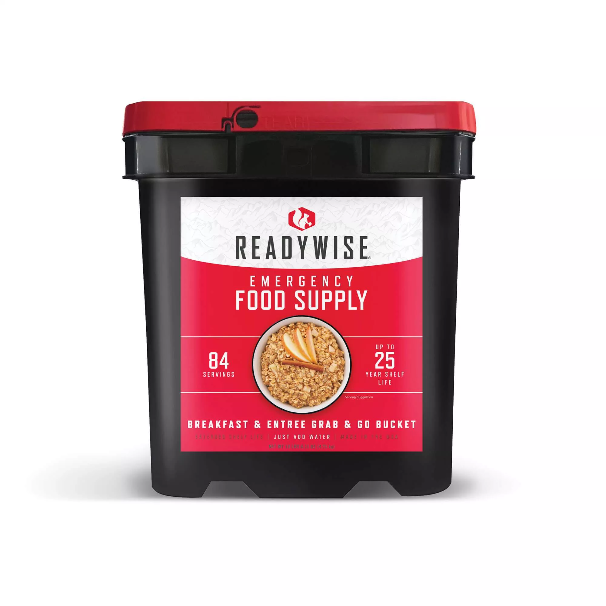 NEW Gluten Free 84 Serving Entree and Breakfast Bucket GF84