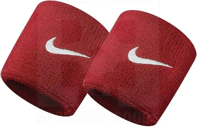 Nike Swoosh Classic Wristbands Scarlet Red
