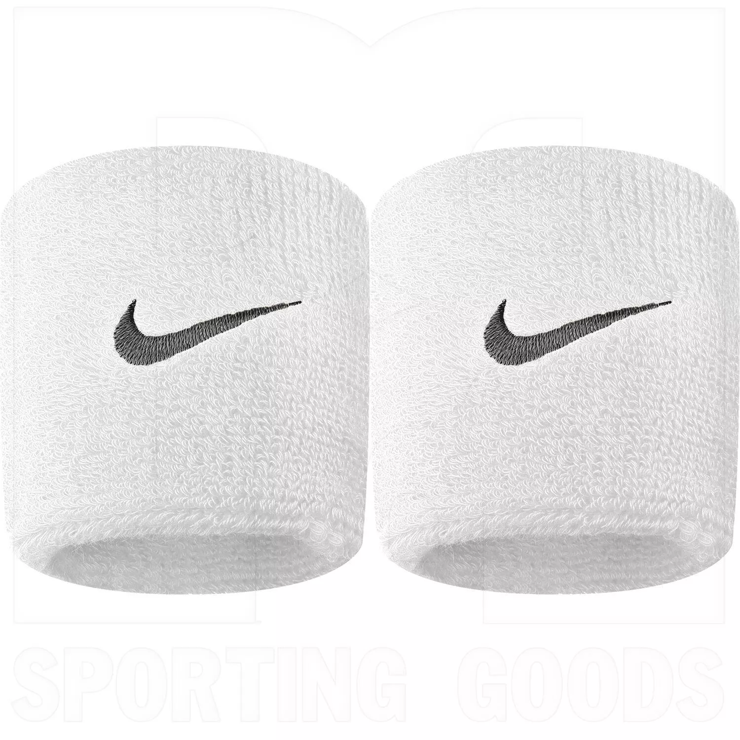 Nike Swoosh Sweat Wristband White Pair