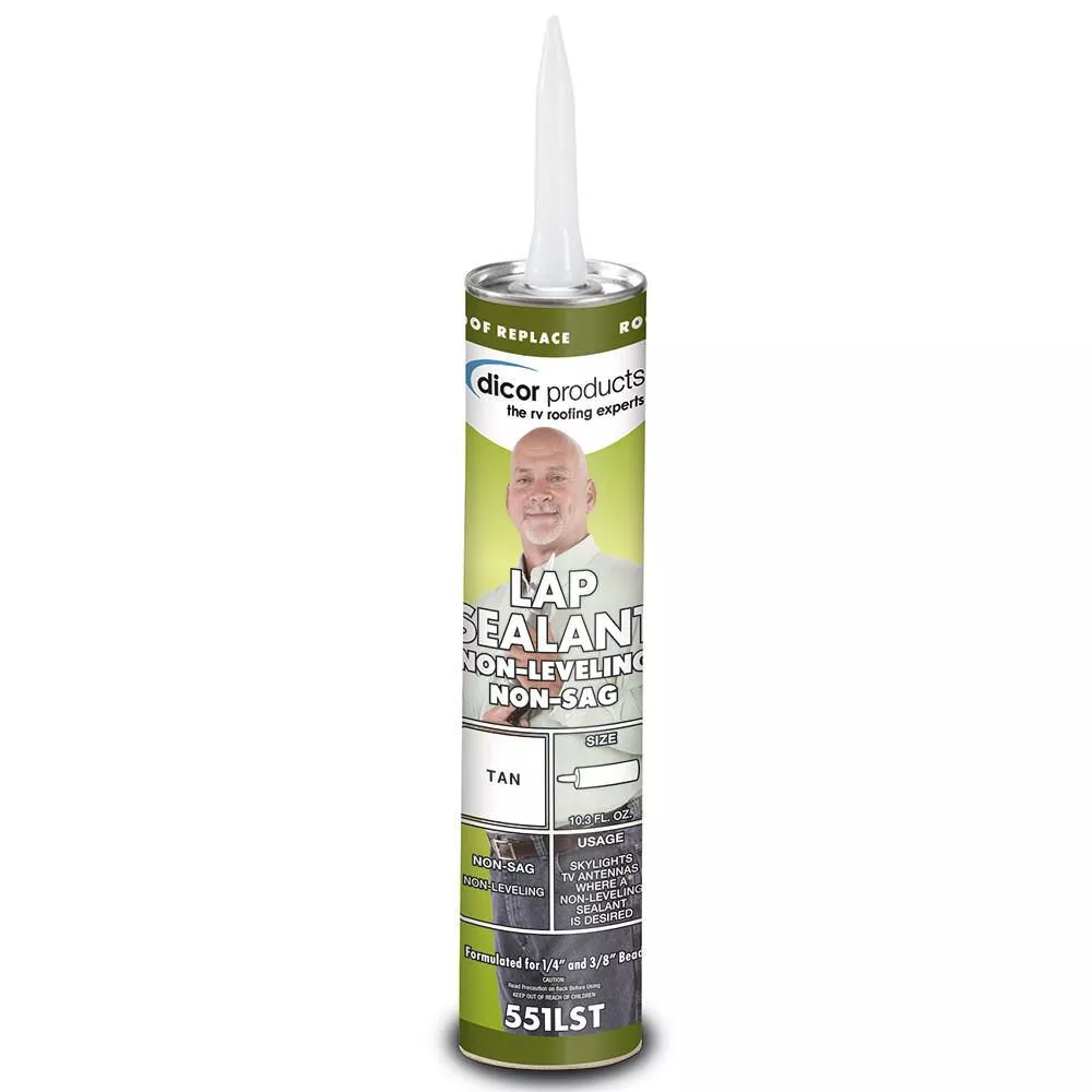 Non-Sag Lap Sealant, 10.3 oz. tube - Tan