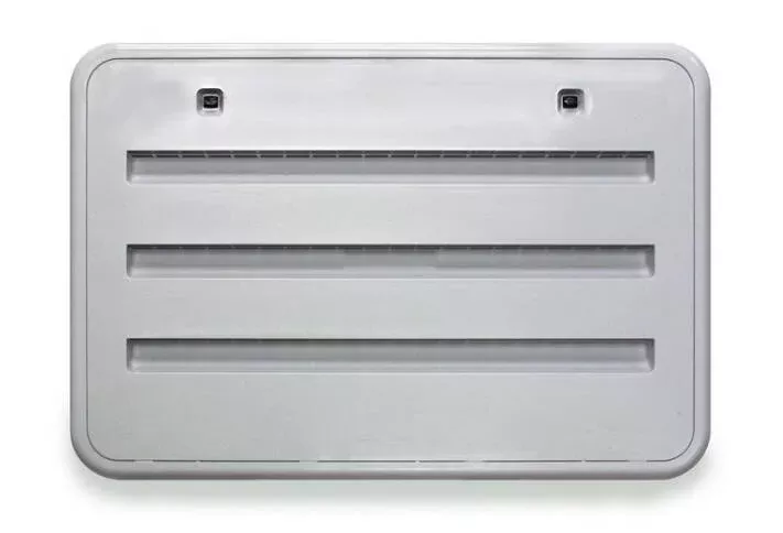 Norcold Air Intake Side Refrigerator Vent White• 621156PW