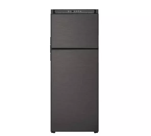 Norcold Polar 10 cu ft Matte Black Left Hand DC RV Refrigerator & Freezer• N10DCBKL