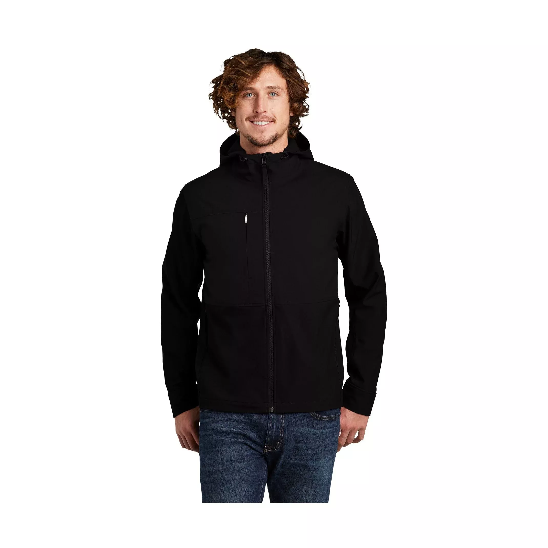 The North Face Men'sCastle Rock Hooded Soft Shell Jacket