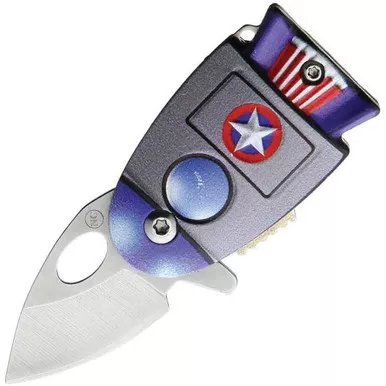 Novelty Cutlery Cosmic America Assisted Opening Knife