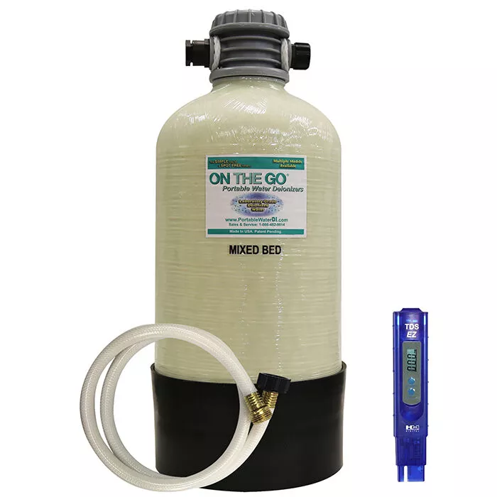 On The Go Mixed Bed Double Standard Deionizer