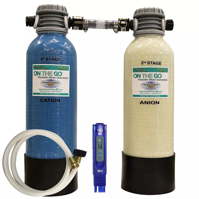On-The-Go Portable Dual Bed Deionizer