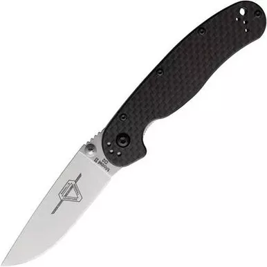 Ontario RAT II Linerlock D2 Carbon Fiber Folding Knife