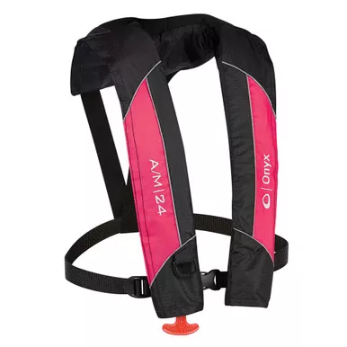 Onyx A/M-24 Auto/Manual Inflatable PFD - Pink