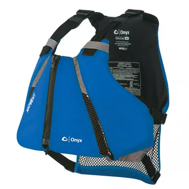 Onyx MoveVent Curve Life Vest - XL/2X Blue