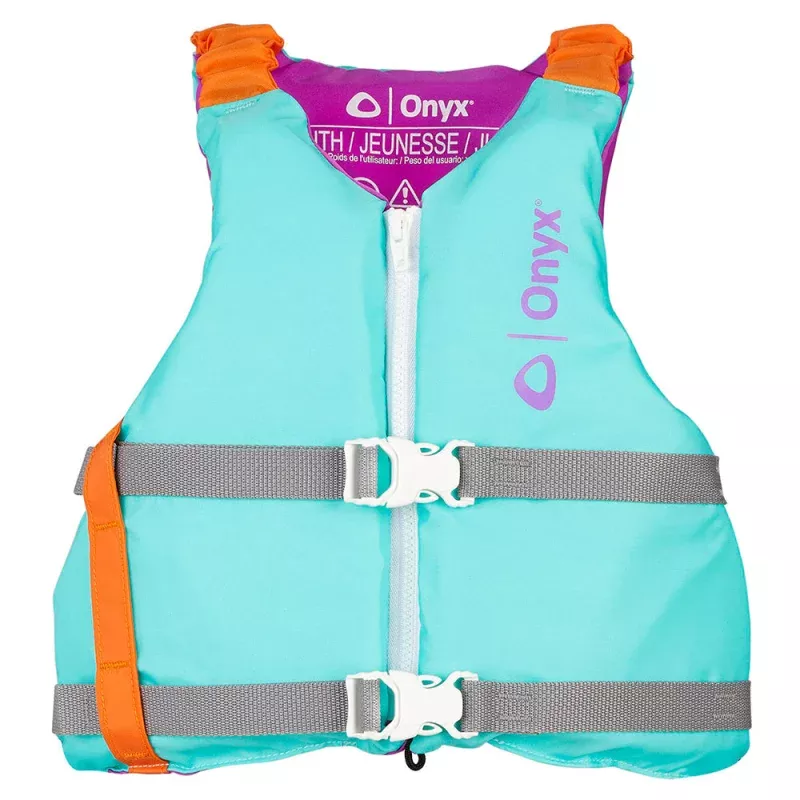 Onyx Youth Universal Paddle Vest – Aqua