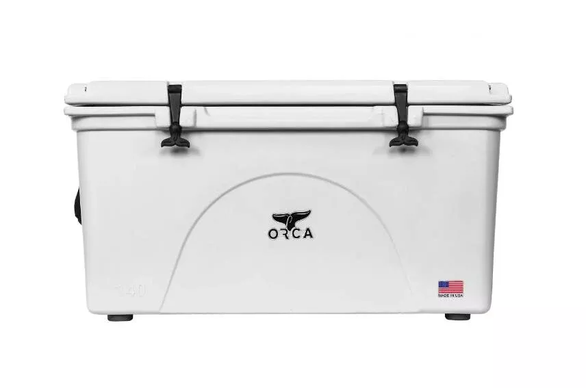 ORCA 140-Quart Hard Side Cooler – White• ORCW140