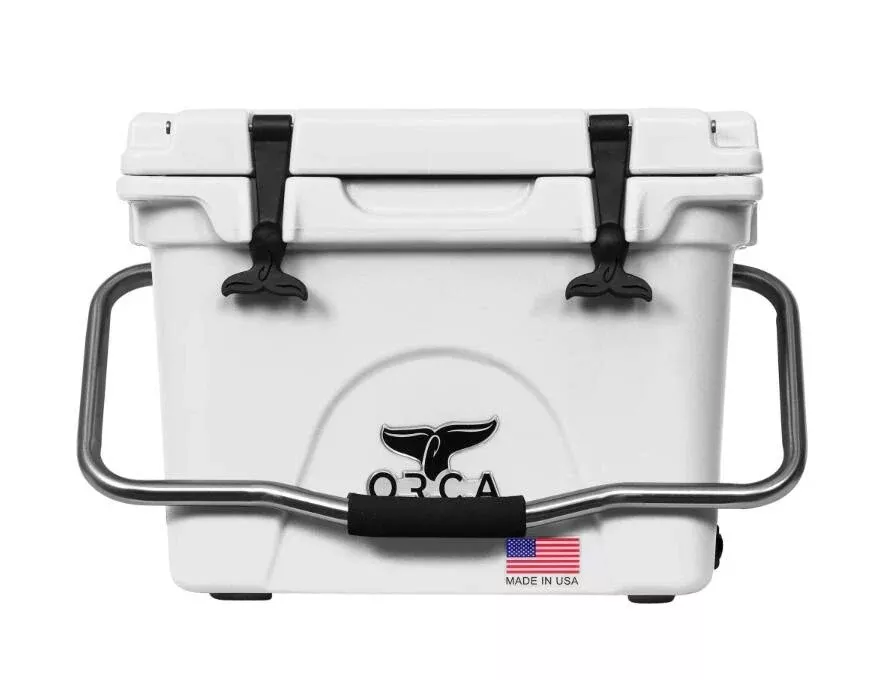 ORCA 20-Quart Hard Side Cooler – White• ORCW020
