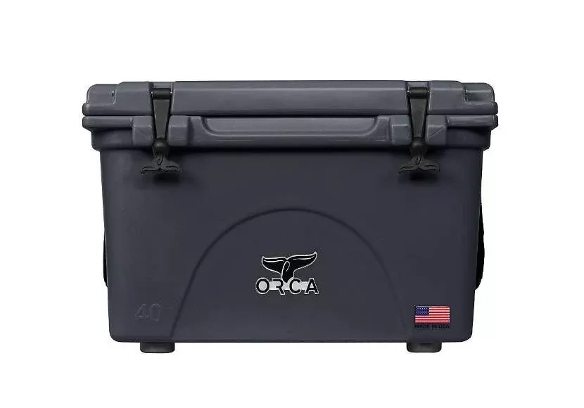ORCA 40-Quart Hard Side Cooler – Charcoal• ORCCH040