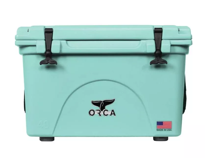 ORCA 40-Quart Hard Side Cooler – Seafoam• ORCSF040