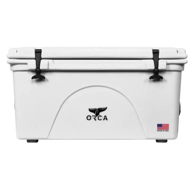 ORCA 75-Quart Hard Side Cooler – White• ORCW075