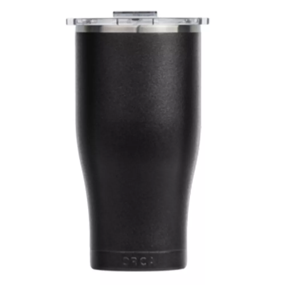 Orca Chaser 27-oz. Tumbler w/Clear Lid, Black