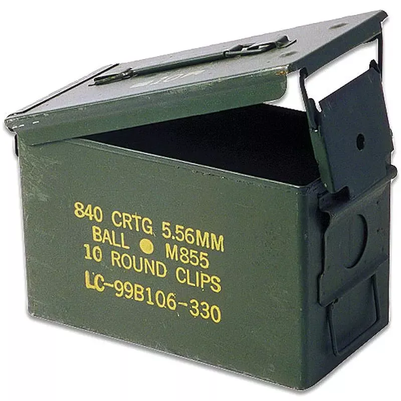 Original US Military Surplus - Used Metal Ammo Can