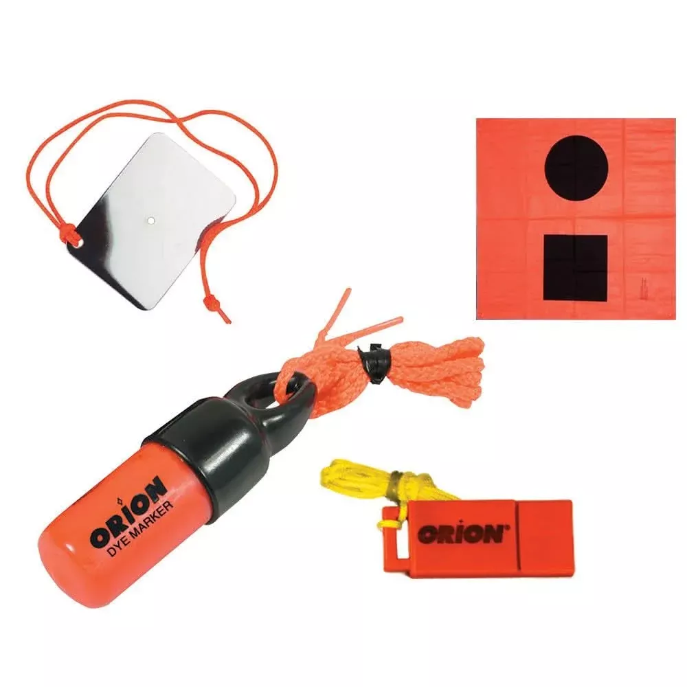 Orion Signaling Kit - Flag, Mirror, Dye Marker & Whistle - 619