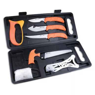 Outdoor Edge Wild Pak 8-Piece Game Processing Kit